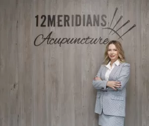 brigittawithpatient1 Brigitta Bragina, L.Ac